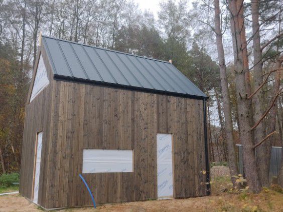 Całoroczny domek letniskowy na zgłoszenie 5x7 stodoła