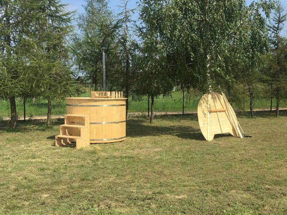 Balia kąpielowa Bania z piecem Beczka Ruska Bania 220 Raty Leasing