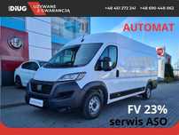 Fiat DUCATO  AUTOMAT! FV23%, salon PL, I właśc, serwis ASO, L4H2 2.2 H3-POWER 180KM