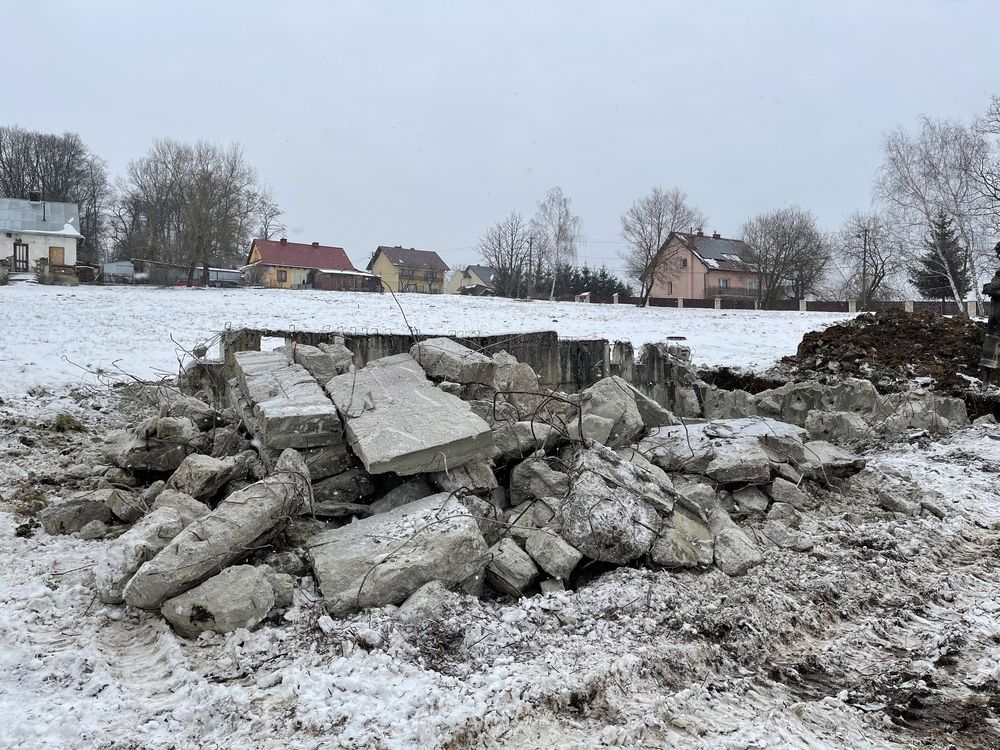 Udostępnię miejsce na wysyp gruzu betonowego