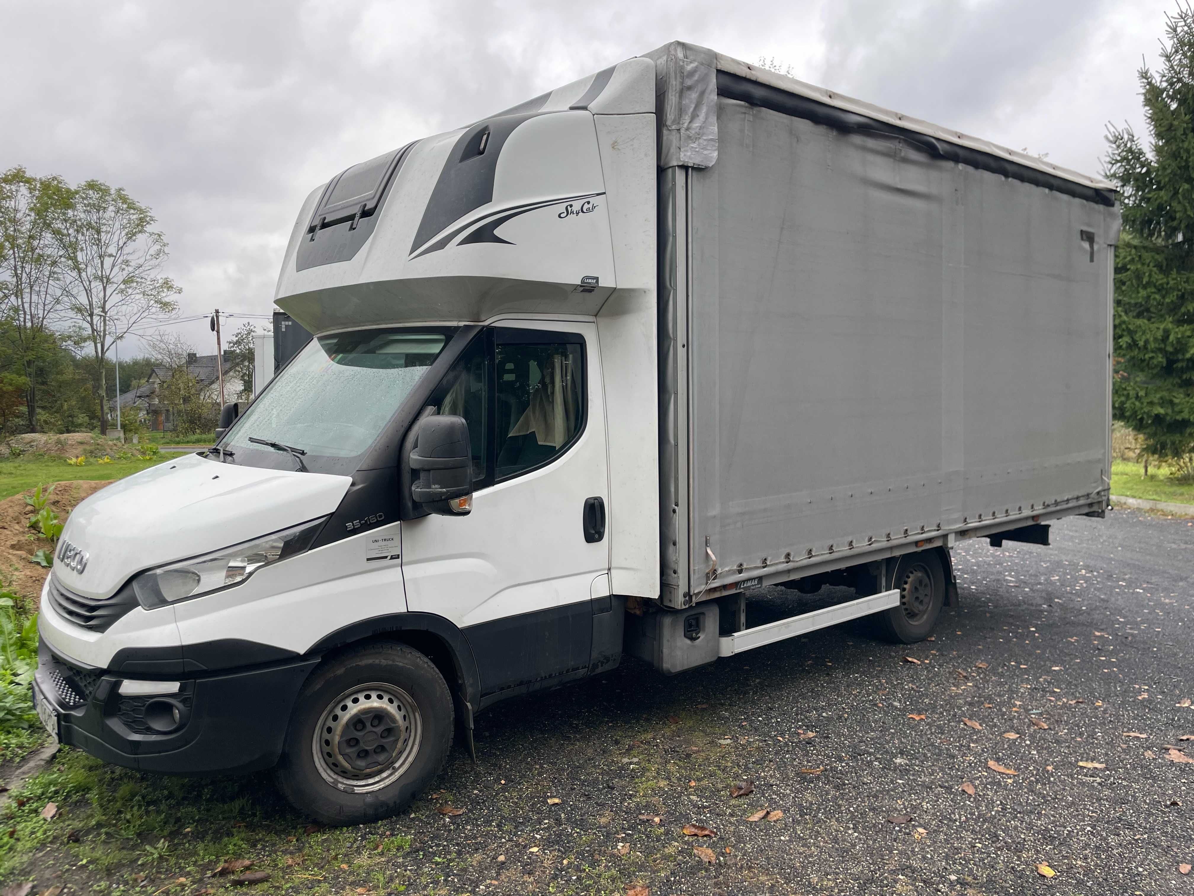 Iveco Daily 35s18 12 ep / Podnoszony i suwany dach.