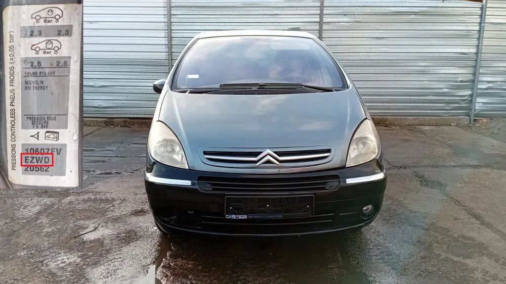 Tylko Części CITROEN XSARA PICASSO I PHII FL 1.6 HDI 9HY 109KM 80kW 04r-10r lakier EZWD