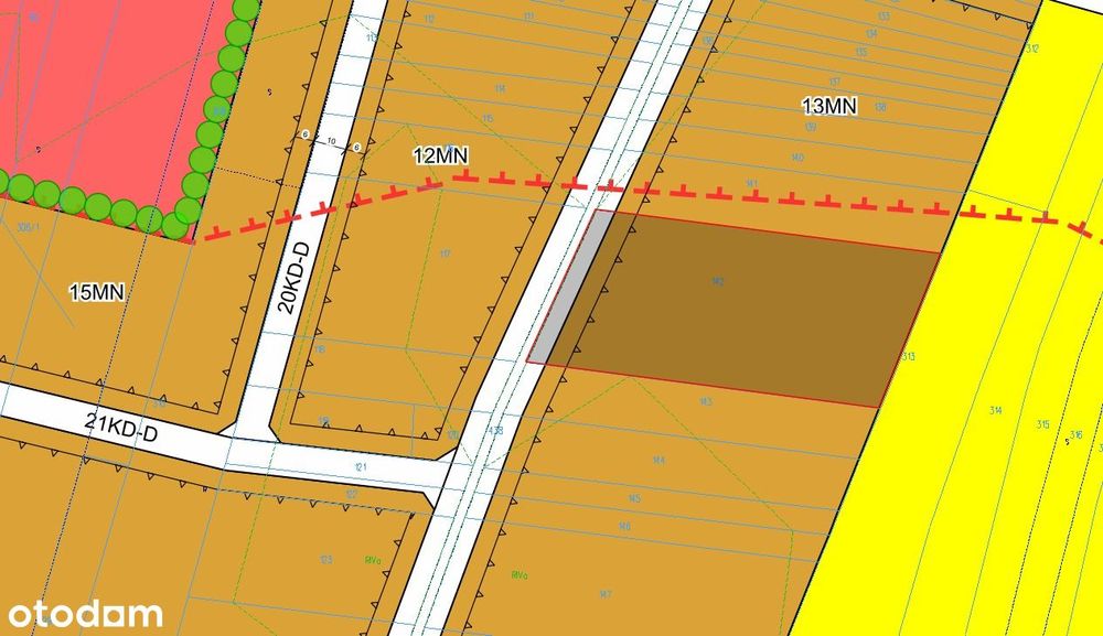 Sprzedam dużą działkę budowlaną Poniatowa, Młynki, pod lasem