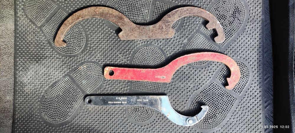 Kluczę do obsługiwania silosów.