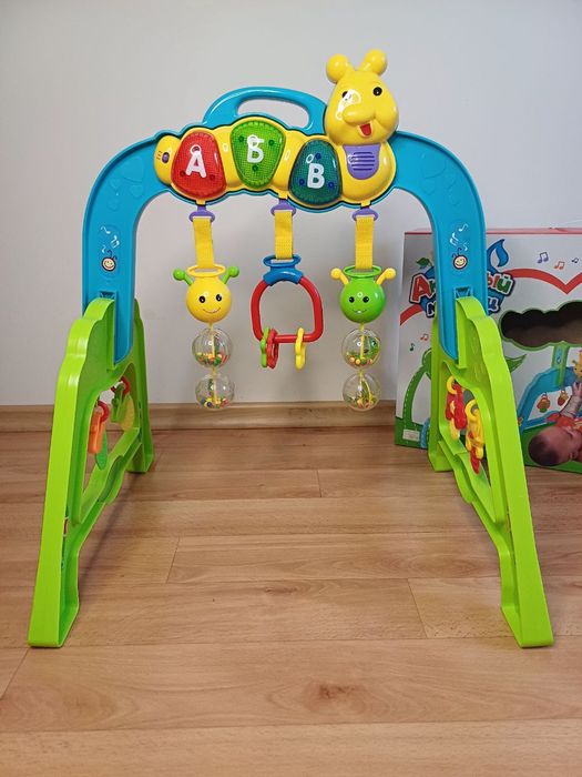 Дитячий ігровий центр "гусениця" limo toy, іграшки  від 0 до 36 місяці
