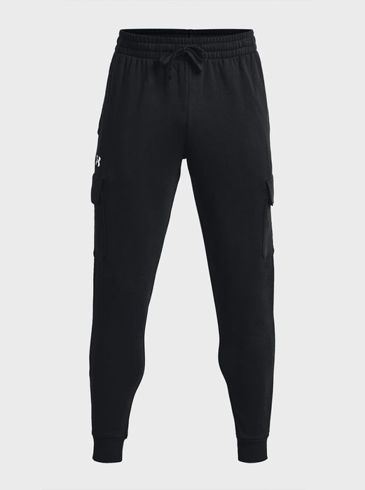 Штани чоловічі Under Armour UA Rival Fleece Cargo Jogger чорні.