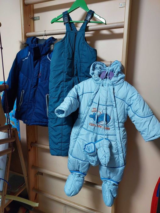 Зим. куртка, комбінезон на 4р, 6р., комбінезон на 74см, демісез.куртка