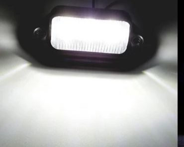 Универсальный фонарь освещения номерного знака, LED подсветка номера .