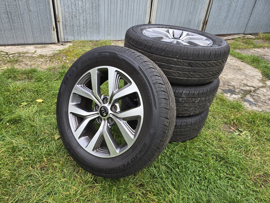 Koła Felgi Kia Sportage Opony Letnie 225 60 R17 JakNOWE 2023r ORYGINAŁ