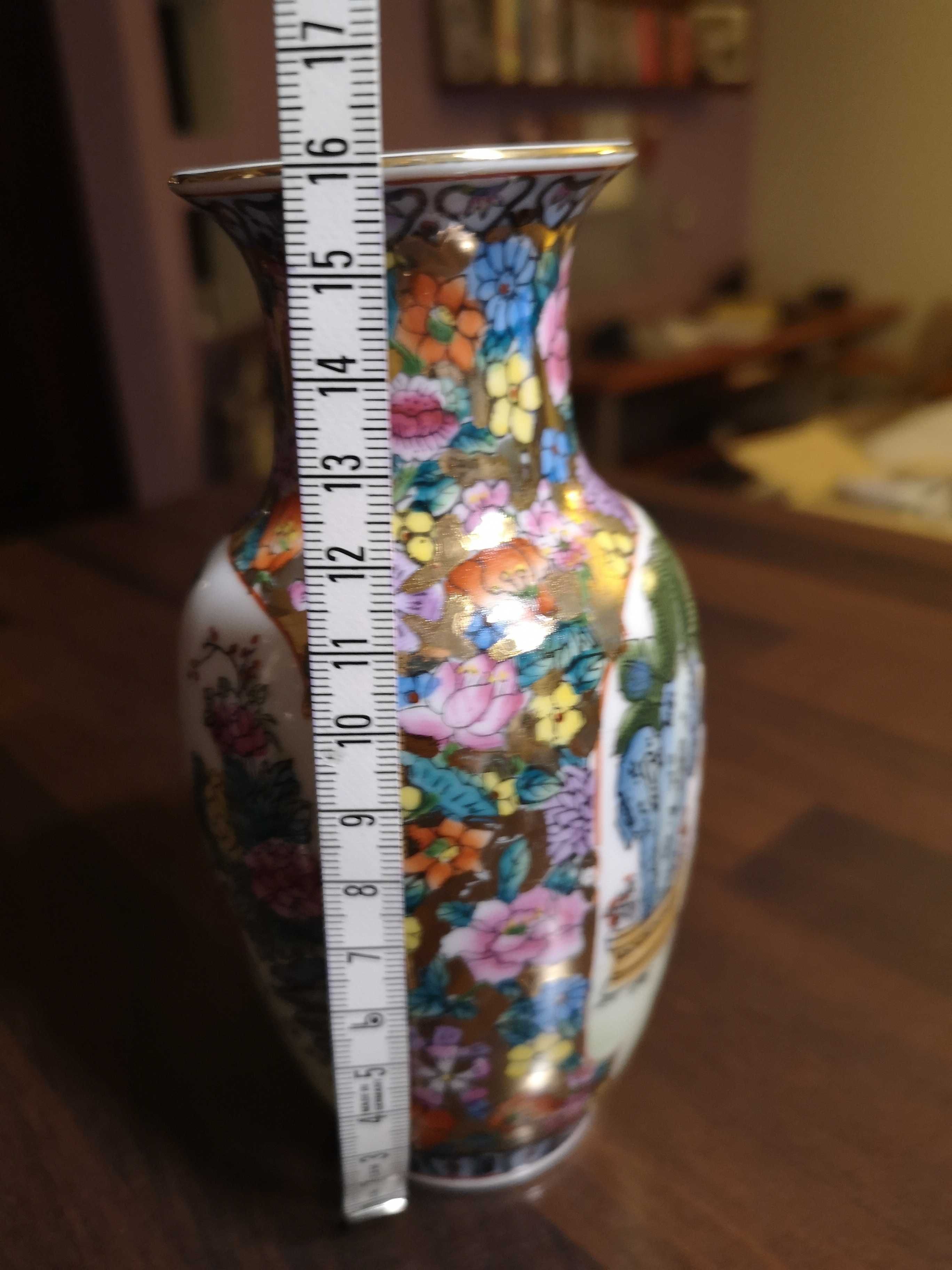 Zestaw 5 wazonów z chińskiej porcelany