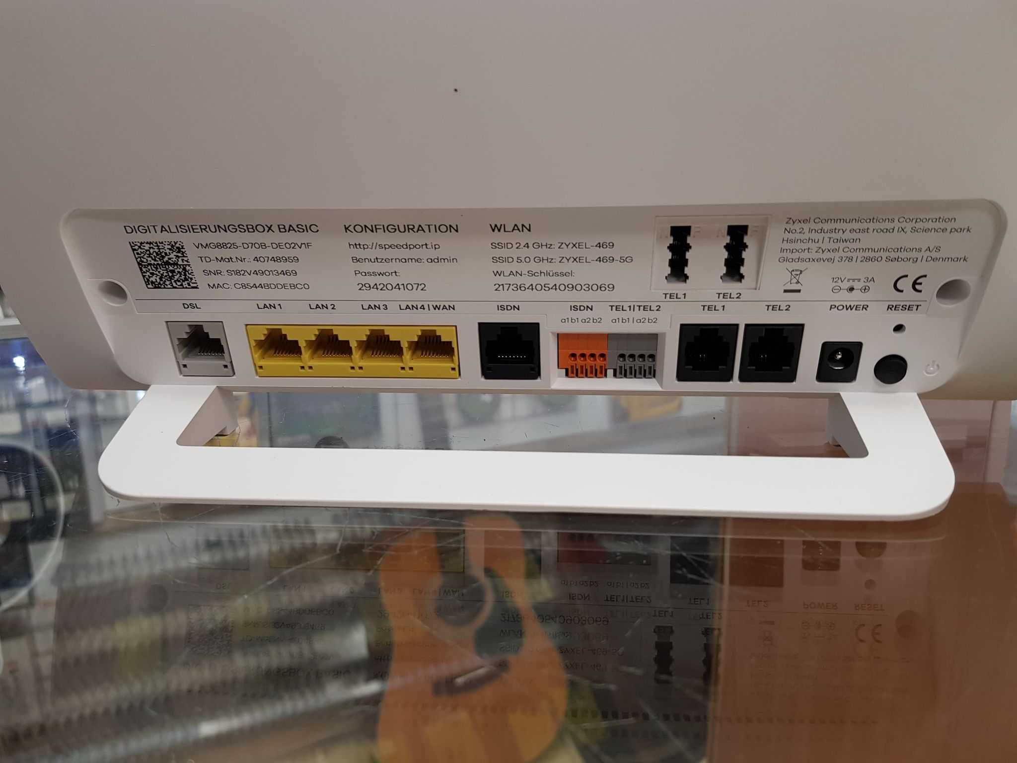 Router multi box Zyxel VMG8825-D70B 5GHz . Lombard Dębica