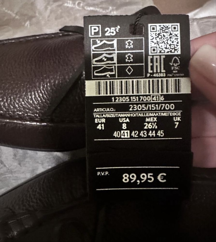 Мокасини Massimo Dutti original