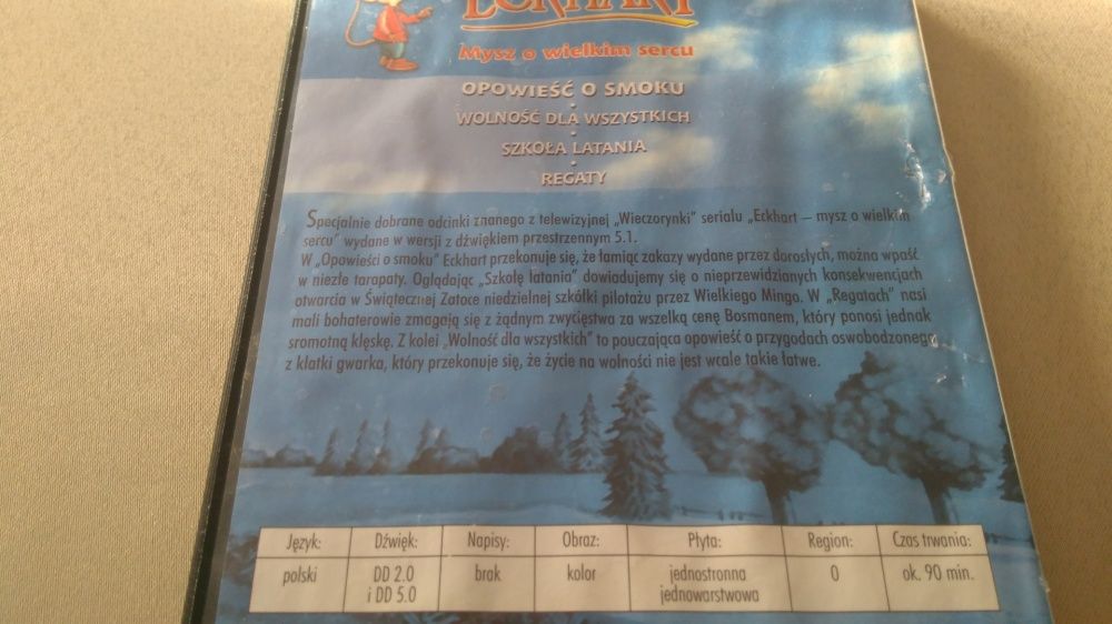 Eckhart Mysz o wielkim sercu - bajki na DVD