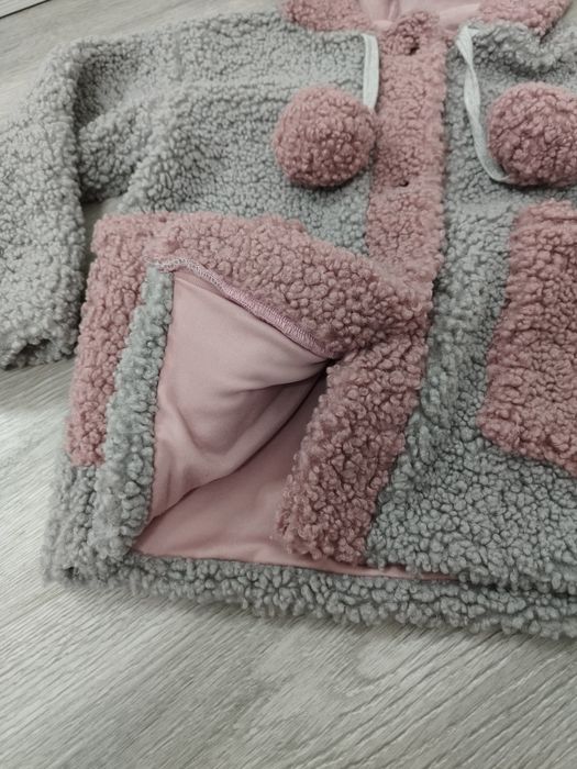 Дитяча шубка Тедді  4-6р