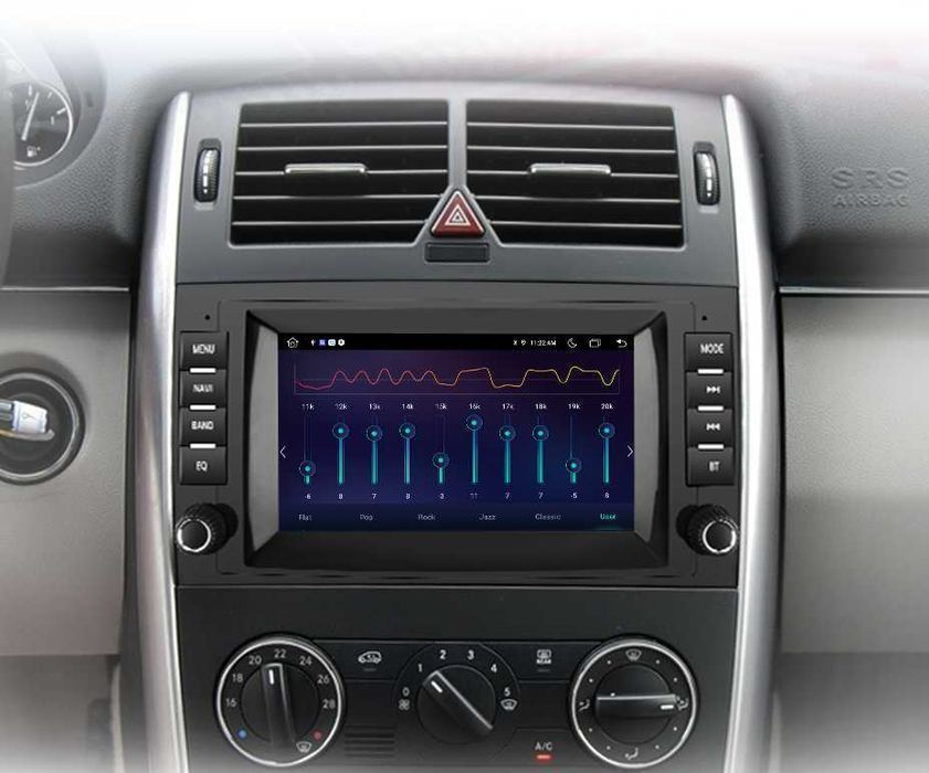 Radio 2DIN 9" Android Auto CarPlay Navi Mercedes Sprinter/Vito W906 PL