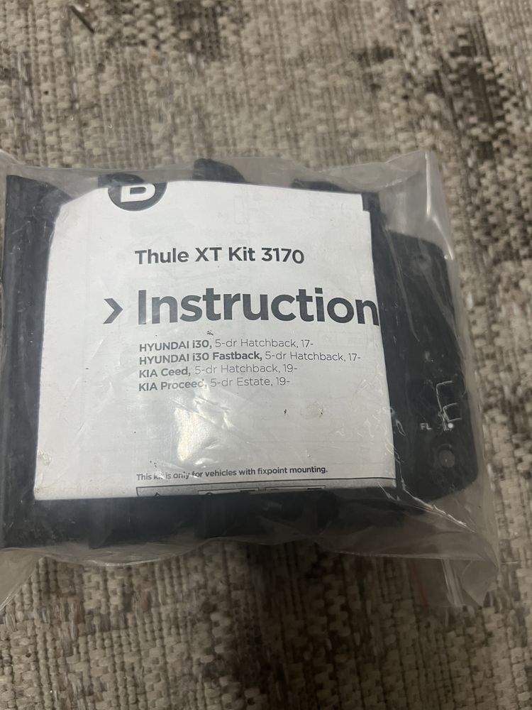 Поперечини багажник кіа Kia Ceed Proceed Hyundai i30 Thule kit 3170
