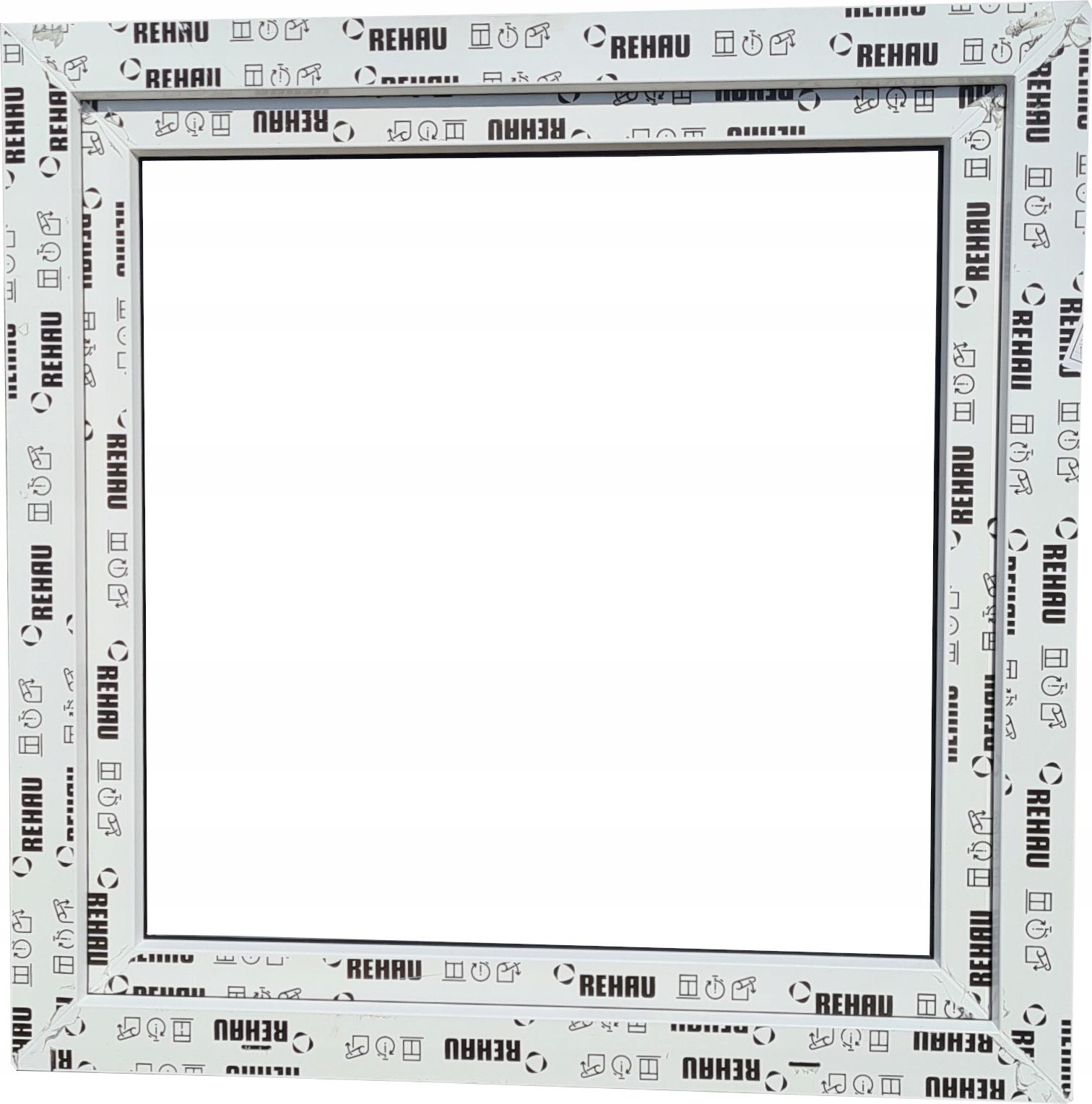 OKNA KacprzaK 90x90 Okno Nowe Białe 900x900