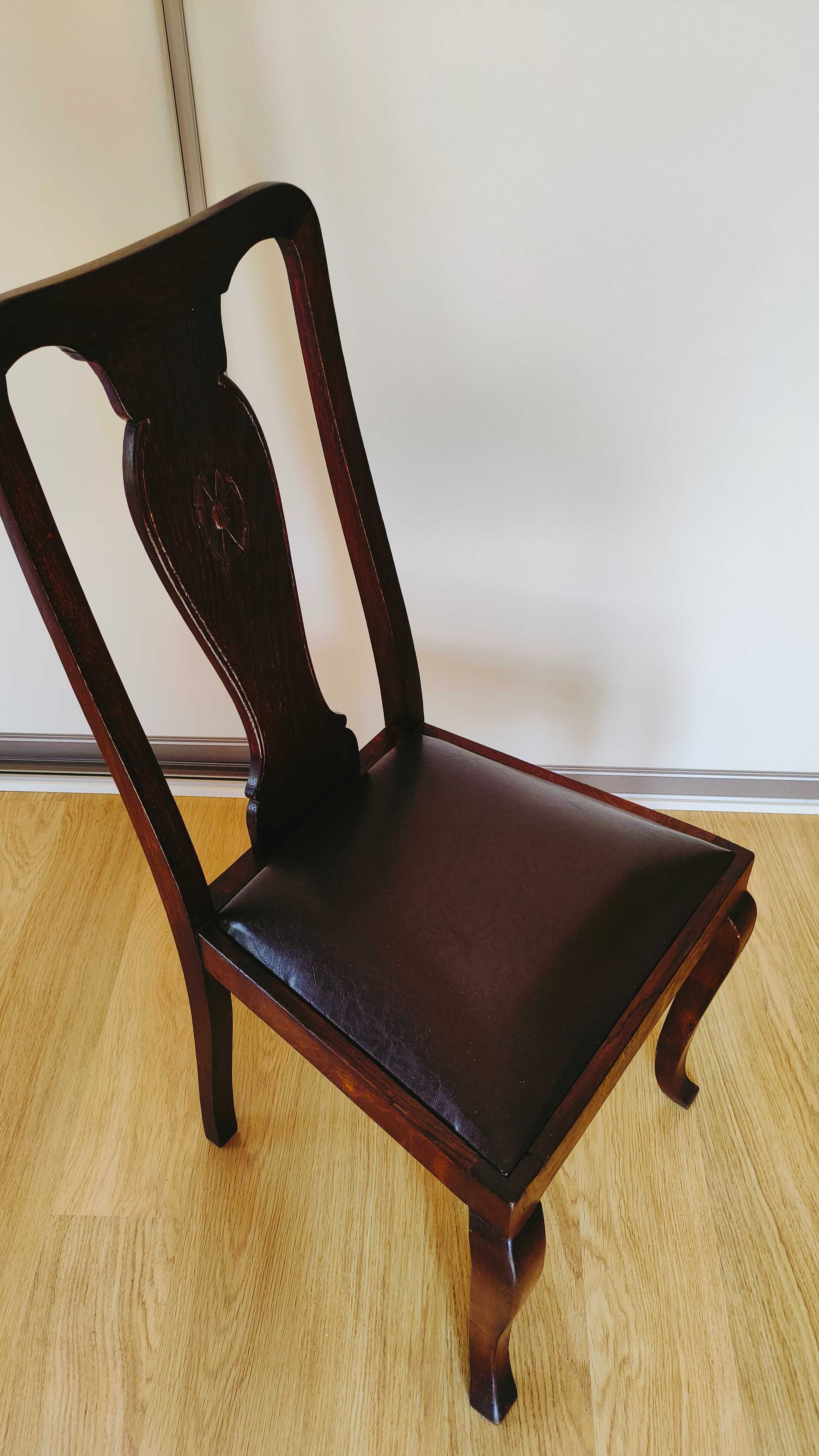 Komplet krzeseł z początku XX w. (6 szt.) Antyki