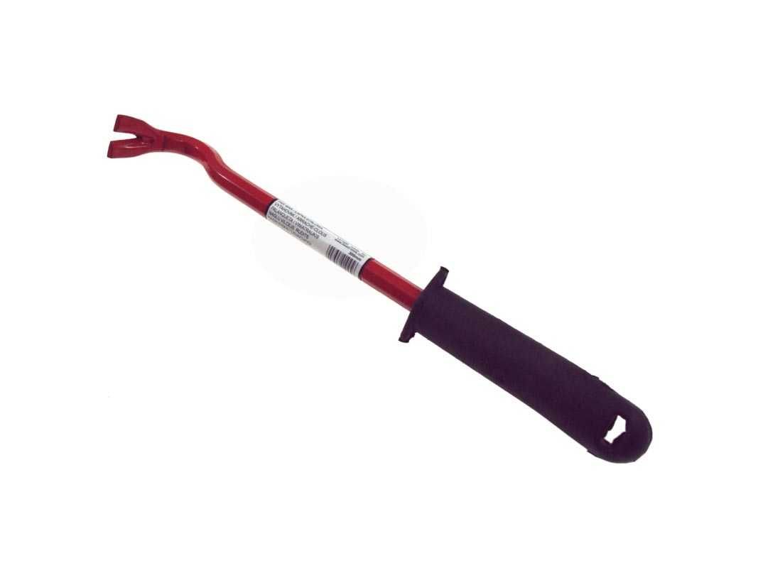 Łom stalowy 30 cm, Brecha, łapka stalowa do wyciągania gwoździ