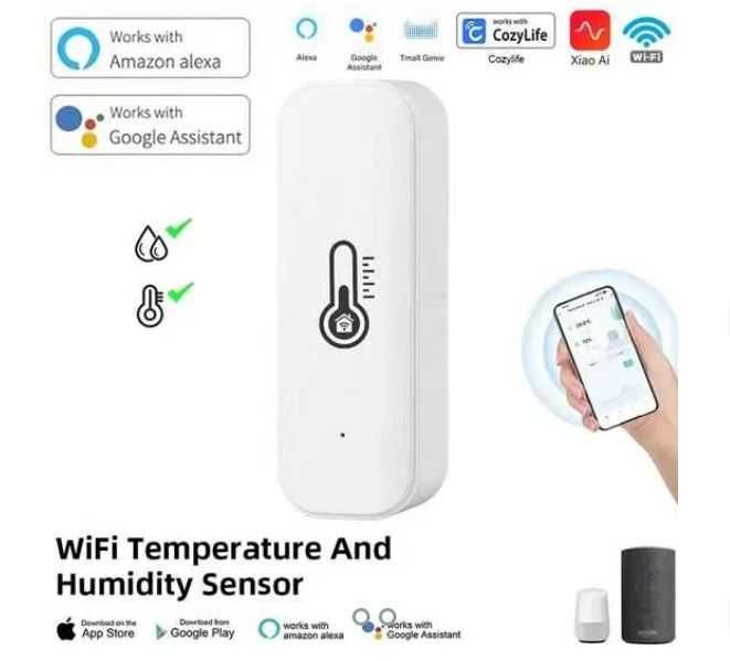 Czujnik temperatury i wilgotności wifi Smart life home