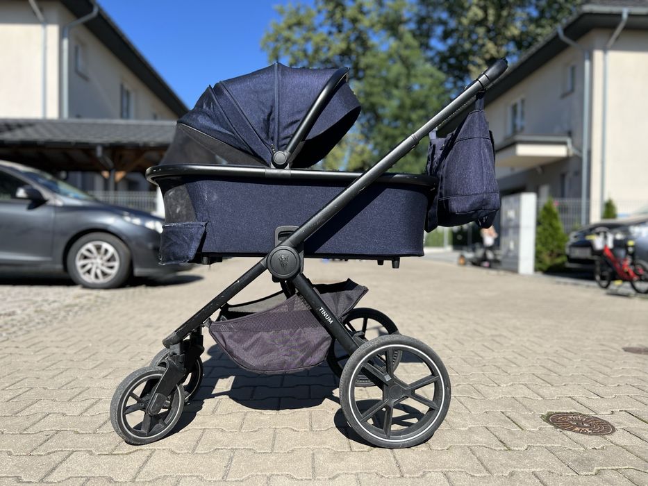 Wózek 2w1 Venicci Tinum 2.0 – gondola + spacerówka, bardzo dobry stan