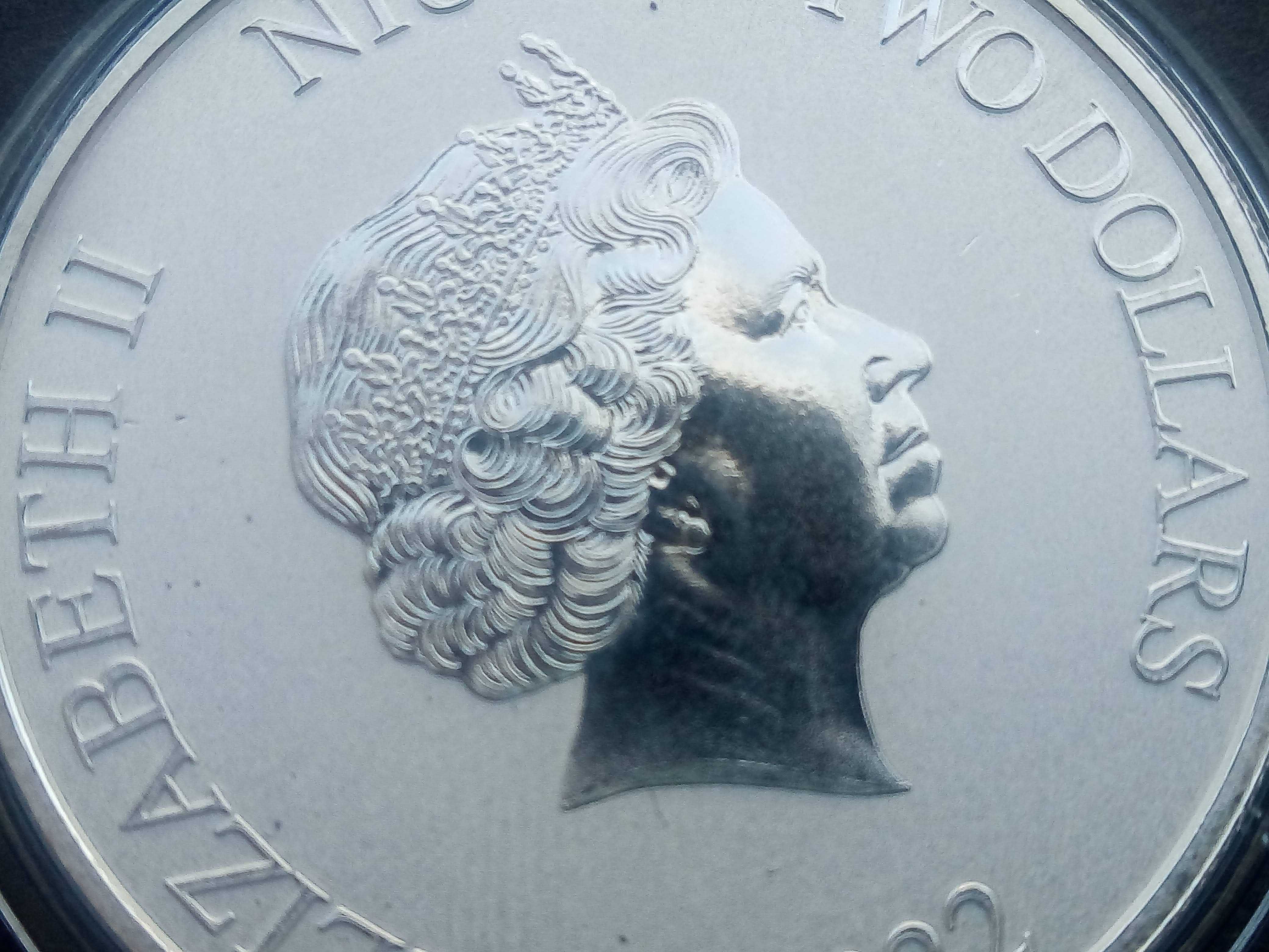 2 DOLLARS 2022 PRATA 0,999 NIUE, DO 30ºANIVERSÁRIO ALADINO NOVO PREÇO