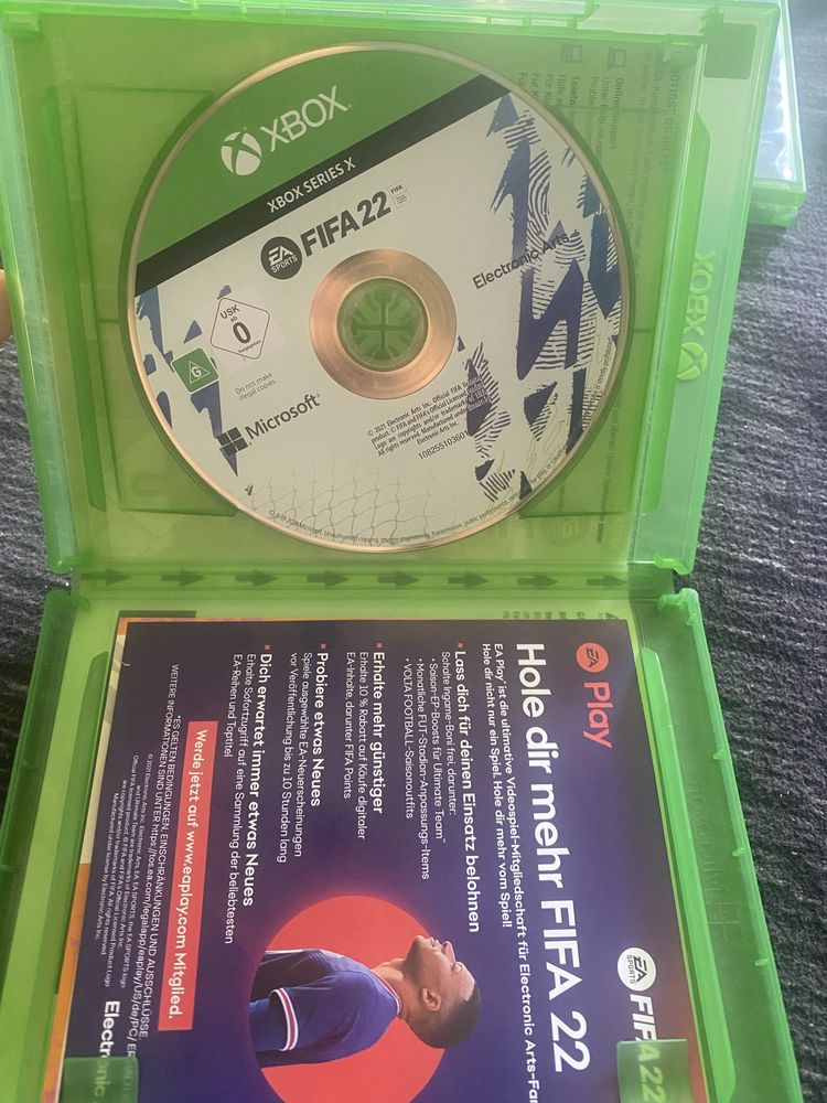 Диск Fifa 22 Xbox one xbox series x