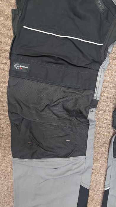 6314 Snickers RuffWork 54 Canvas+ grube spodnie robocze monter instal