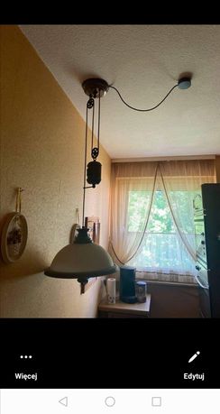 Żyrandol SS. Purtian 1889 fal rive line lamp