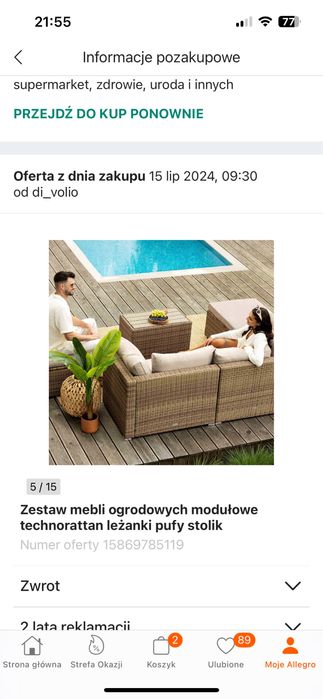 Zestaw ogrodowy,sofa,wypoczynek