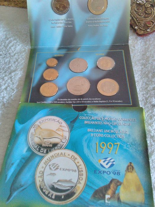 Moedas  expo  98
