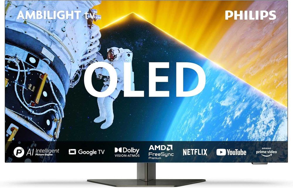 Philips 55OLED809/12, 4K Smart TV-55-дюймів,Ultra HD Google TV,(2024)