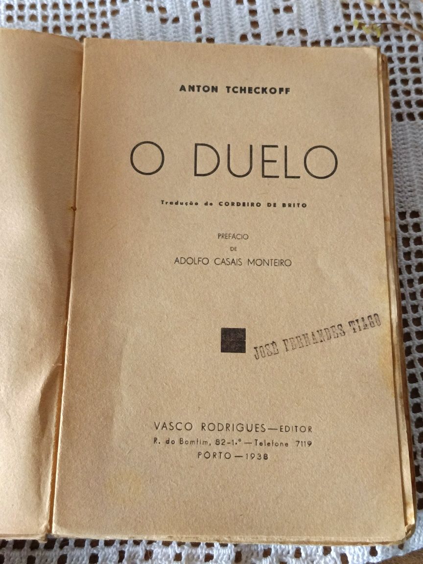 Livro "O Duelo", Anton Tchekov