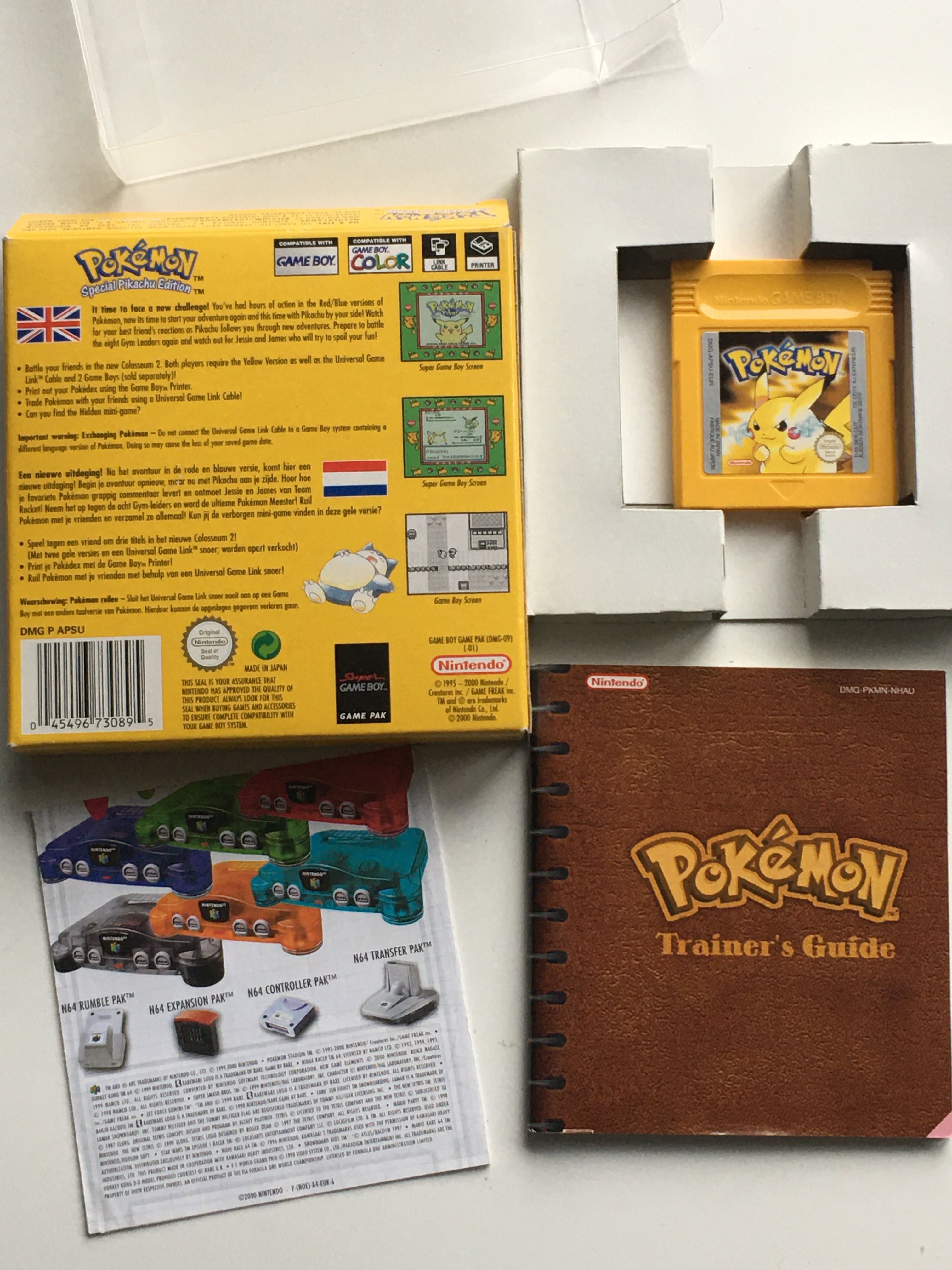 Pokemon żółty Game Boy - orginal Suoer stan Gameboy