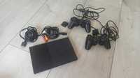 PlayStation2 Slim 2 pady 3 karty pamieci 15 gier