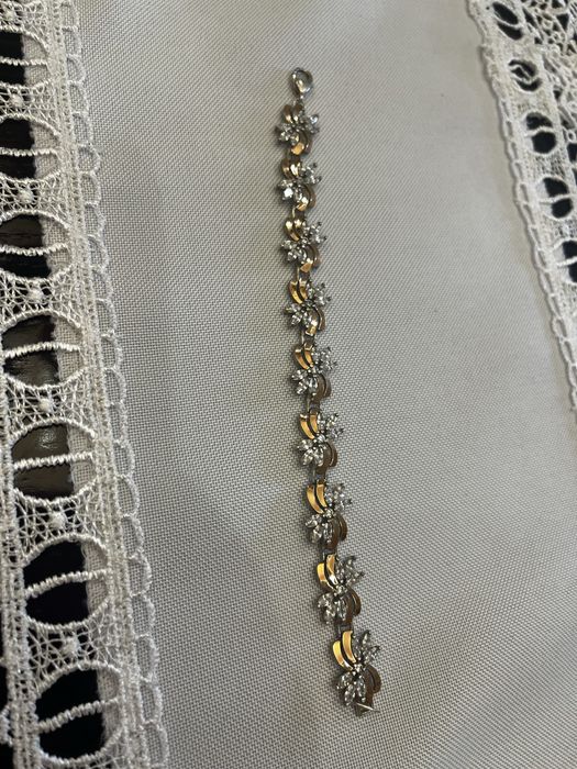 Браслет золото-срібло жіночий