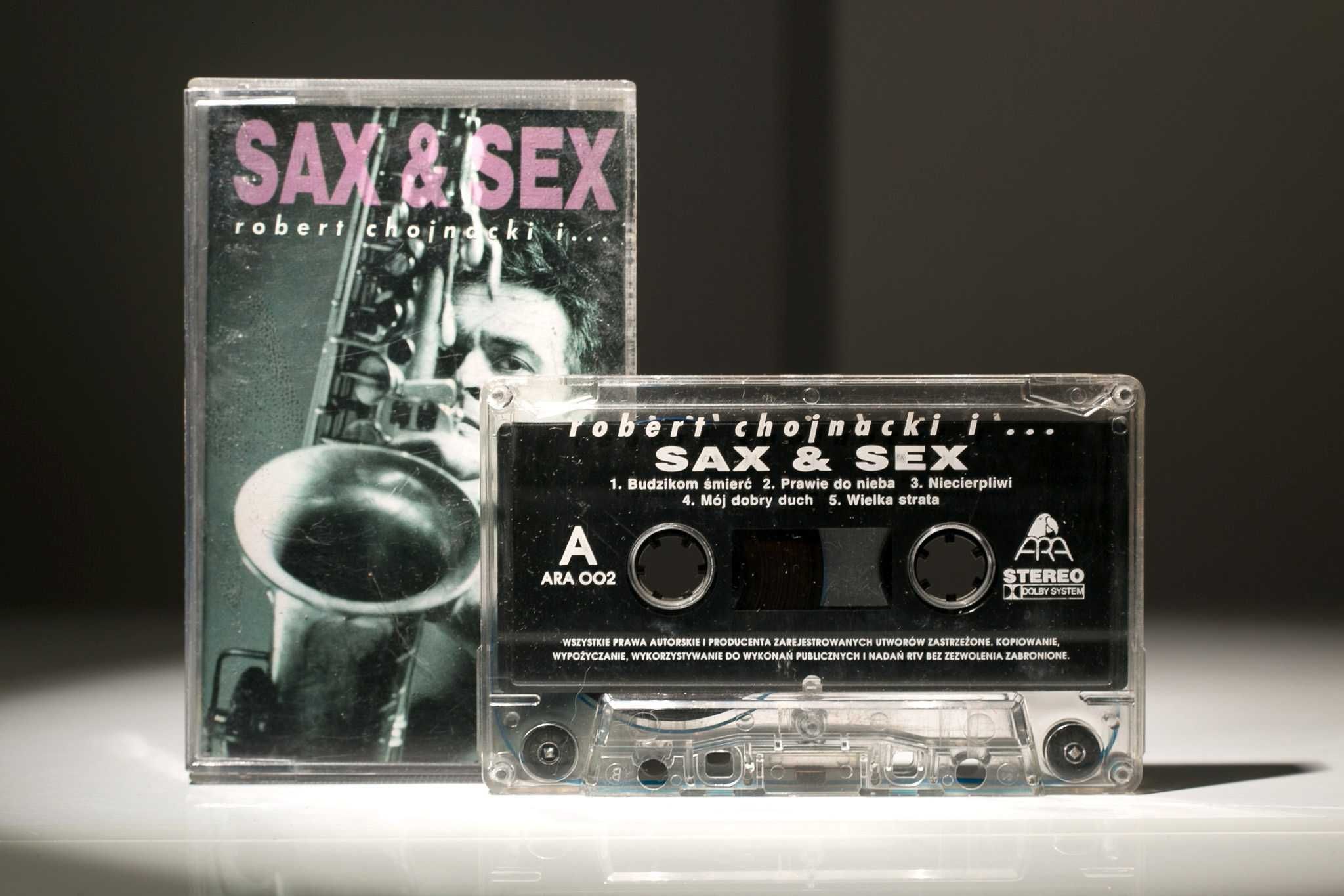 (c) kaseta Sax & Sex Rober Chojnacki Piasek Piaseczny DB+