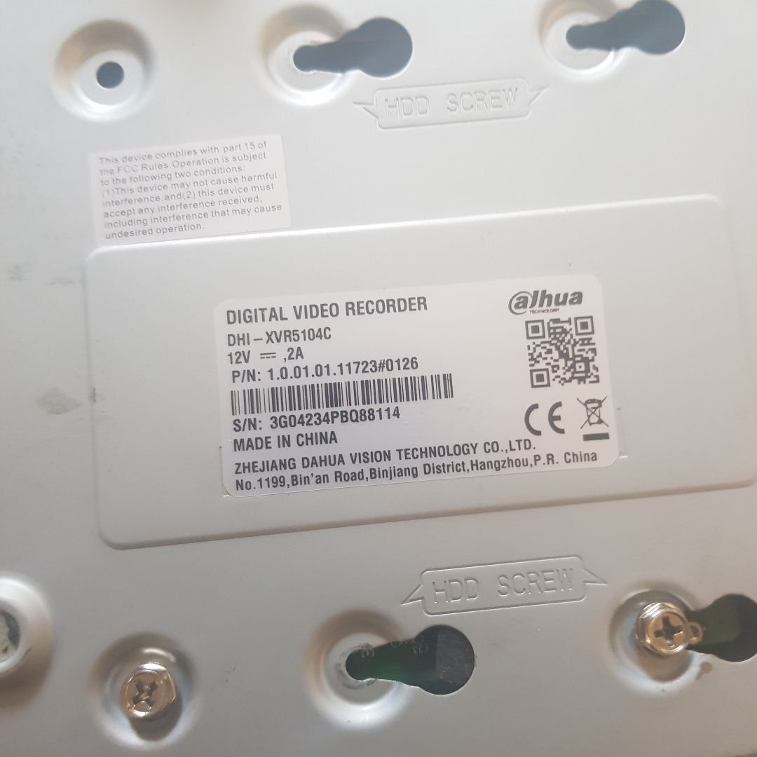 Rejestrator Dahua + switch PoE