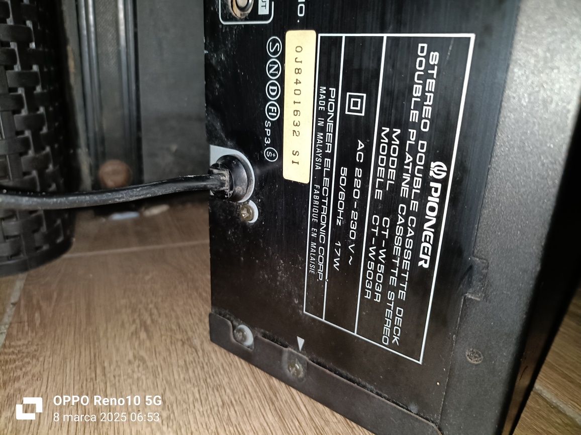 Deck Pioneer ct w503r