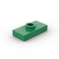 LEGO Płytka z wypustką Zielona 2szt