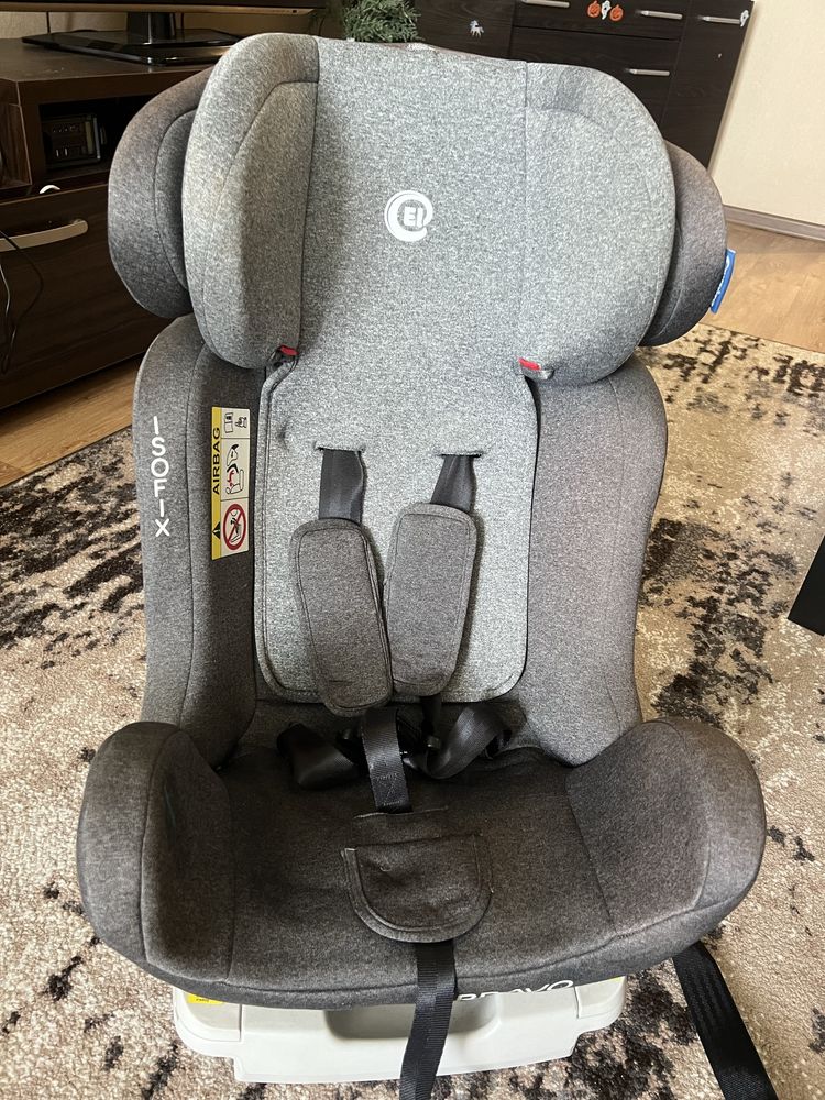 Автокресло детское isofix Bravo 1-12 лет