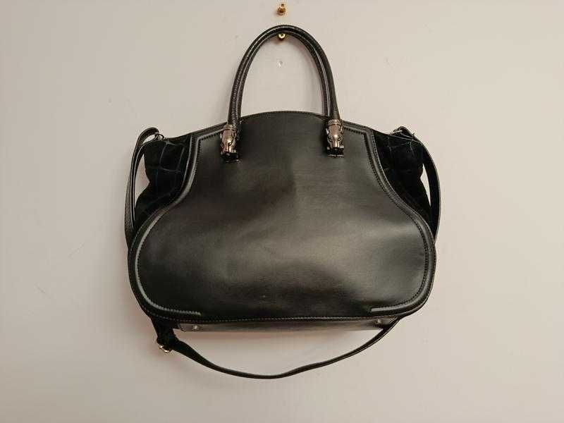 Чорна сумка тоут Cavalli Class (оригінал, з голограмою)