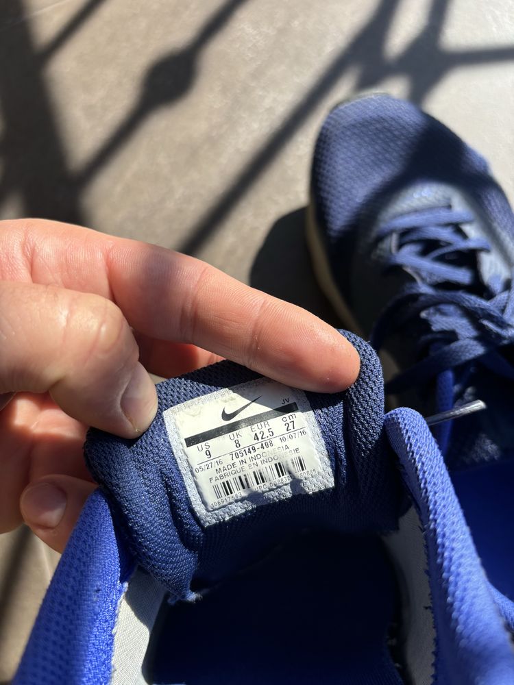Buty męskie nike air max tavas 42,5 niebieskie oryginalne
