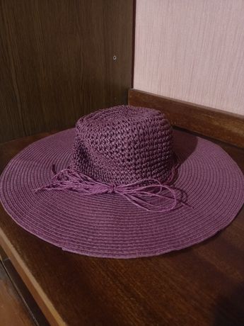 Летняя шляпа женская с полями