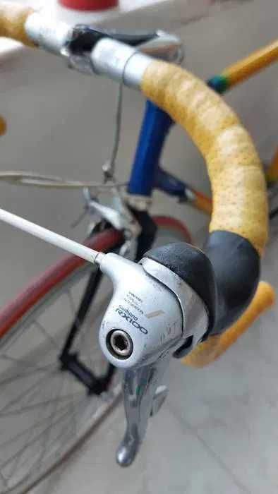 Bicicleta estrada clássica, quadro reynolds, aros campagnolo