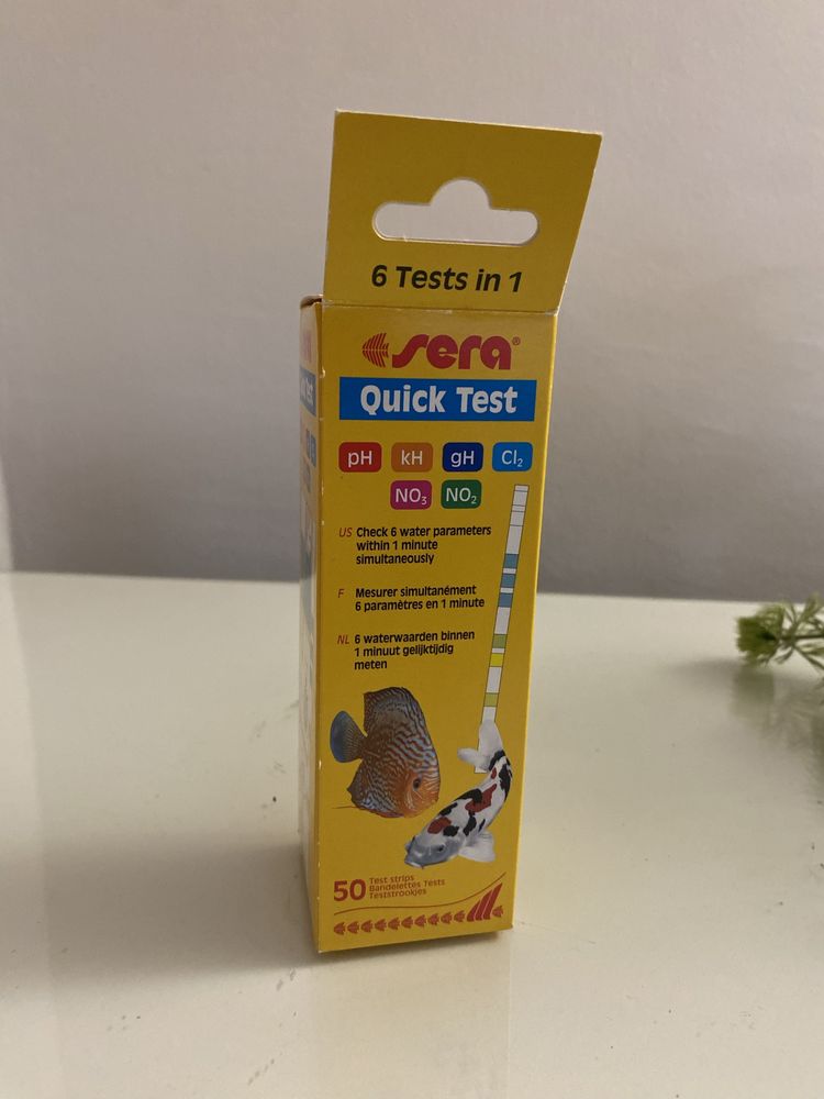 teste peixes quick teste
