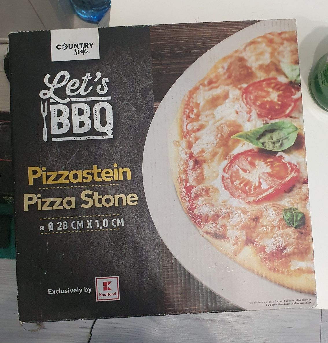 Kamień 2 szt szamot 28cm do pizzy