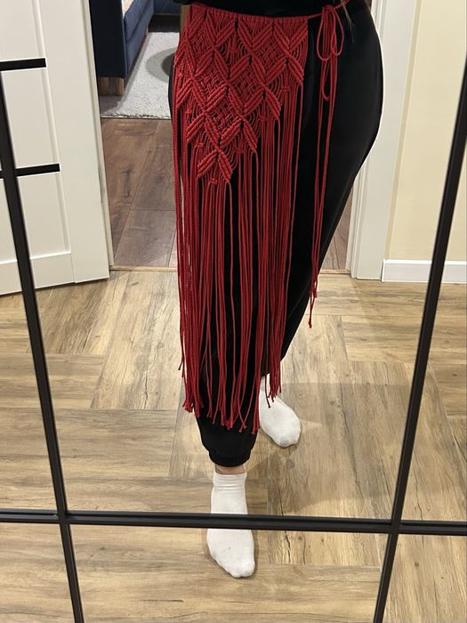 Етно пояс макраме Припинда