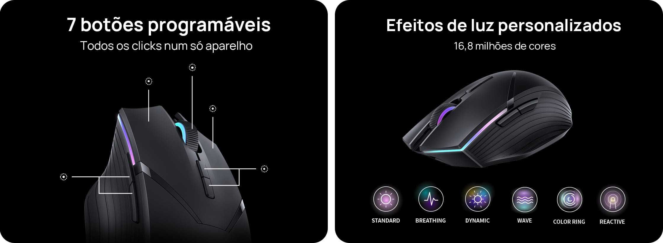 HUAWEI Rato Wireless Mouse GT Preto [SELADO]