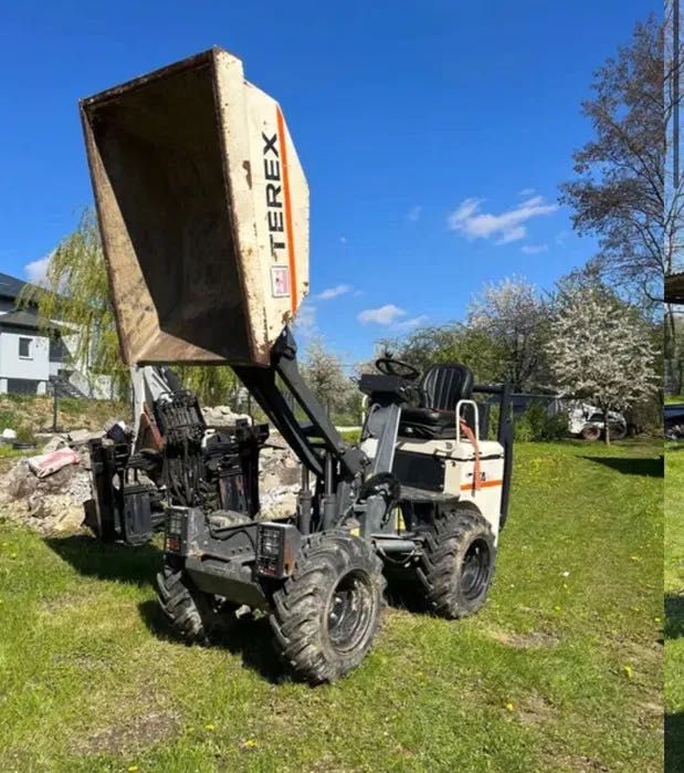 Wynajem wozidła 1 t wozidło minikoparka skoczek zagęszczarka koparki